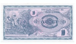 10    Dinár        1992        Macedonia