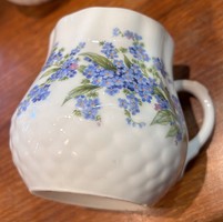 Zsolnay forget-me-not belly mug