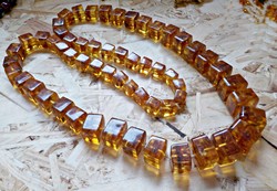 Huge amber necklace
