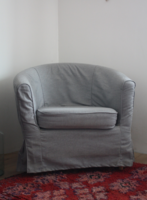 Ikea tullsta armchair cover (only the cover!) Nordvalla gray - like new