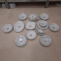 6 Personal Herend hbc flower pattern porcelain tableware