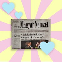 1968 May 5 / Hungarian nation / for birthday :-) original, old newspaper no.: 18207