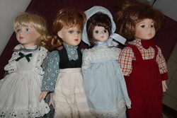 Antique dolls 4 pieces in one - I do not disassemble