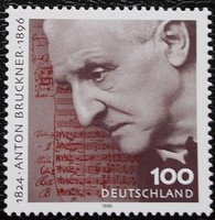 N1888 / Németország 1996 Anton Bruckner bélyeg postatiszta