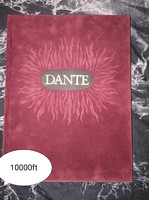 Dante, in velvet binding