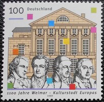 N2028 / Németország 1999 1100 éves Weimar bélyeg postatiszta
