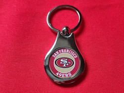 San Francisco 49ers / nfl metal key ring
