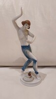 Rosenthal porcelain, dancer, snake charmer statue
