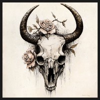 Skull and roses - emerico i. Thoth