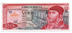 20     Peso     1973     Mexikó