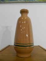 Iparművész jelzett retro kerámia váza