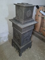 Cast iron stove with a nice pattern. Never used.