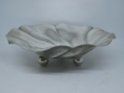 Hungarian art deco silver fruit plate