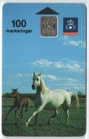 Foreign phone card 0508 Swedish 1991