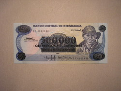 Nicaragua - 500,000 Cordobas 1985 oz