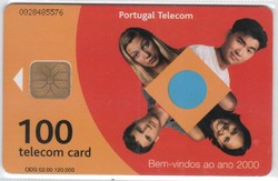 Foreign phone card 0507 Portuguese 1990