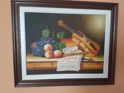 Painting (print) still life