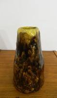Jelzett retro kerámia váza