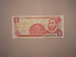 Nicaragua - 5 centavos 1991 oz