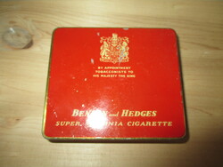 Benson and Hedges Virginia cigarettás fémdoboz