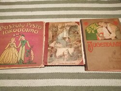 3 old storybooks, early 1900s