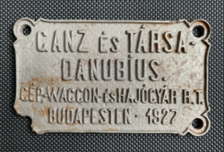 GANZ és TÁRSA DANUBIUS - 1927