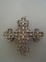 Brutally created orthodox cross, 100% goldsmith's work, unique piece like this, and big too