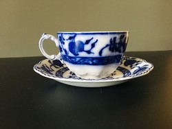 Johnson bros tea set with cobalt blue decor