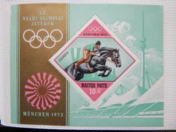 1972. Olympics (iv.) - Munich block ** (300 HUF)