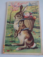 Old graphic Easter greeting card