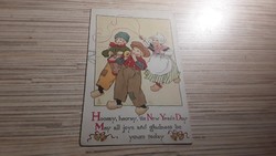 Antique greeting postcard.