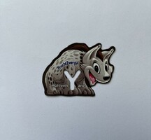 Refrigerator magnet - letter y - hyena