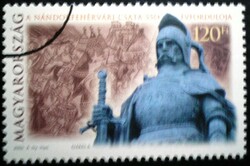 M4844 / 2006 A Nándorfehérvári csata 550. évfordulója bélyeg postatiszta mintabélyeg