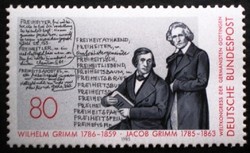 N1236 / Németország 1985 A Grimm testvérek bélyeg postatiszta