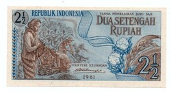 2. 1/2     Rúpia    1961       Indonézia