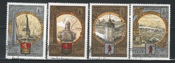 Stamped USSR 3957 mi 4810-4813 €10.00
