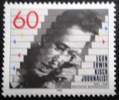 N1247 / Németország 1985 Egon Erwin Kisch bélyeg postatiszta