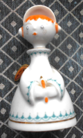 Kézzel festett  ANGYAL -Hollóházi porcelán figura