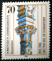 N1251 / Németország 1985 Dominikus Zimmermann bélyeg postatiszta