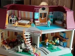 Playmobil, house, furnished
