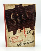 Grätzer József: Sicc. Szórakoztató Időtöltések Cseles Csalafintaságok - 1935, ritka, antik kiadás!