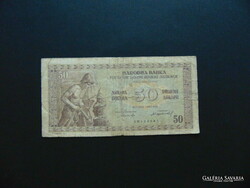 Jugoszlávia 50 dinár 1946 01