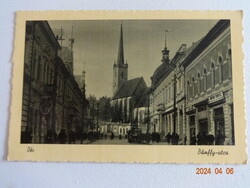 Old Weinstock post-clean postcard: dés, Bánffy-utca