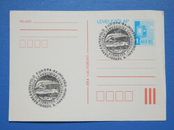 Ticket postcard 1986. European Kite-Flying Championship, beaded