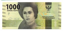 1,000 Rupiah 2016 Indonesia
