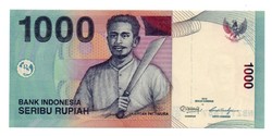 1,000 Rupiah 2012 Indonesia