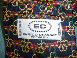 100% selyem nyakkendő Enrico Ceasare