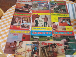 Ezermester newspaper 1981 full year (11 issues) in mint condition 10000 Óbuda