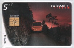 Foreign phone card 0556 Switzerland