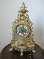 Two copper table clocks for sale
